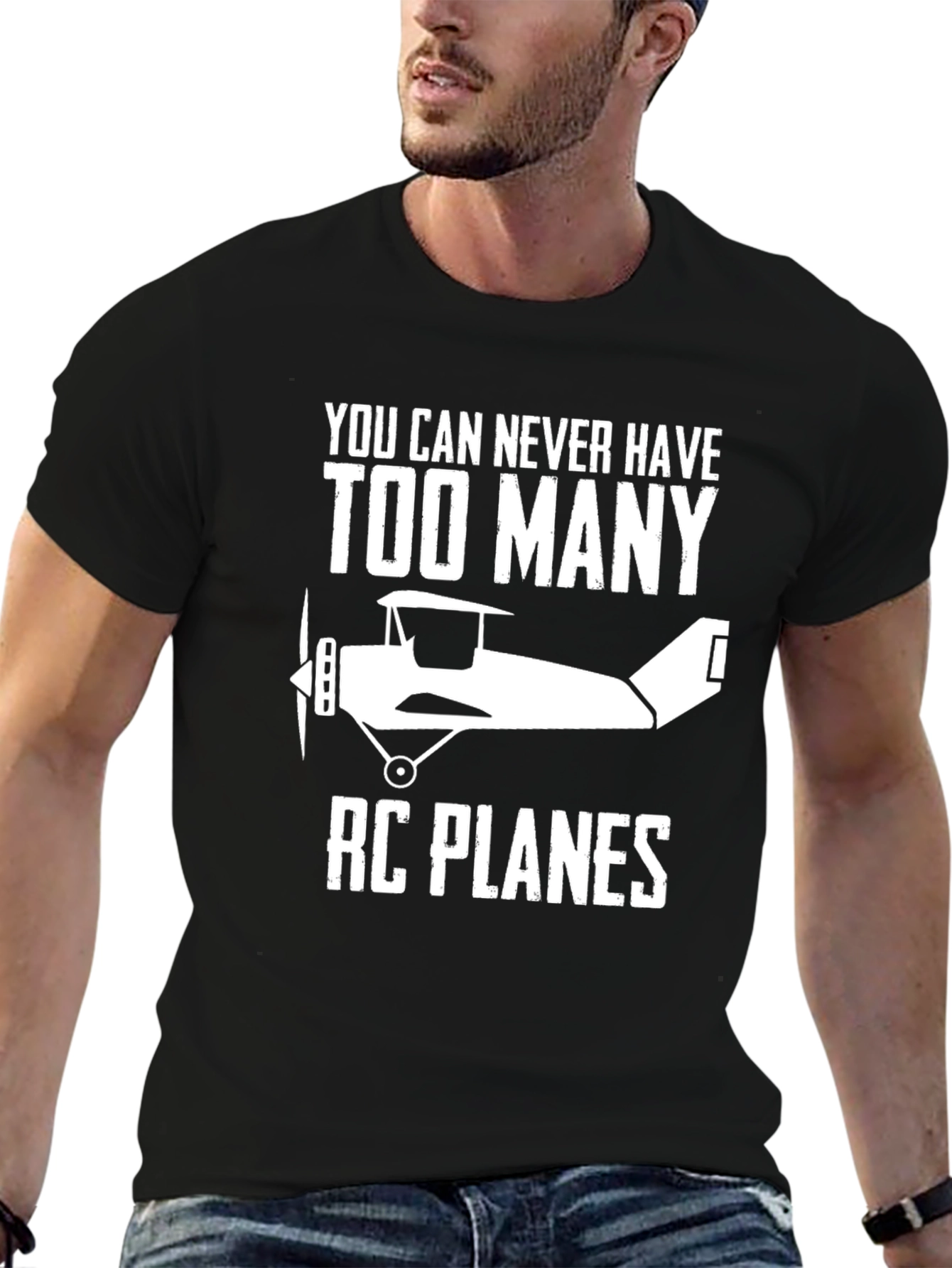 RC Planes Graphic Tee - Aviation Hobbyist T-Shirt