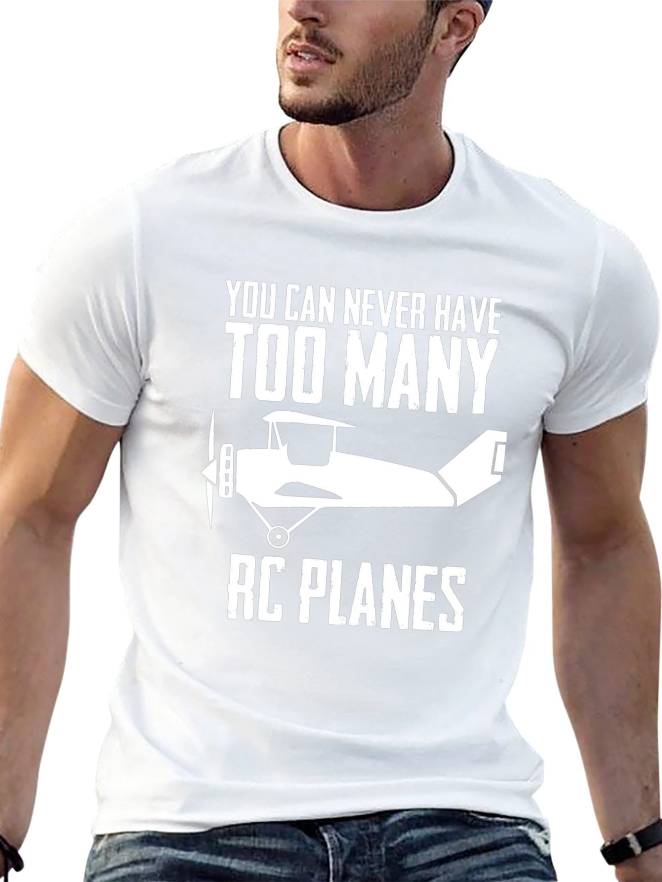 RC Planes Graphic Tee - Aviation Hobbyist T-Shirt