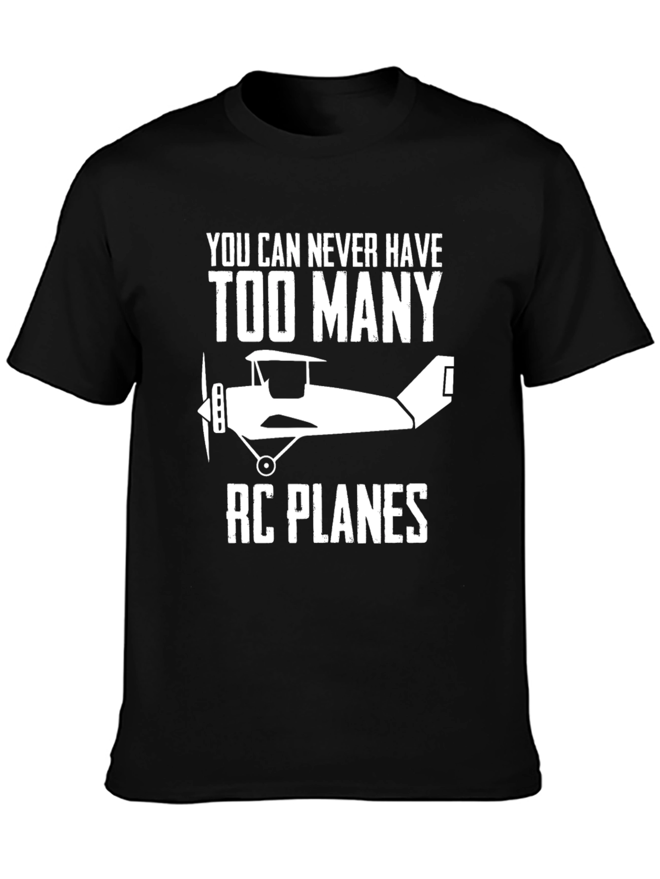 RC Planes Graphic Tee - Aviation Hobbyist T-Shirt