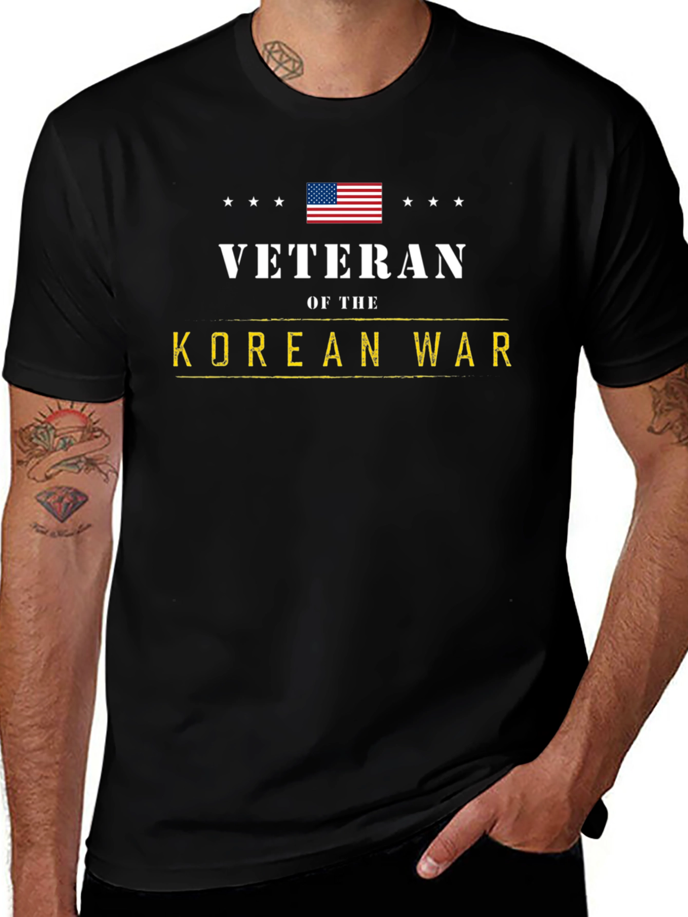 Korean War Veteran Graphic T-Shirt