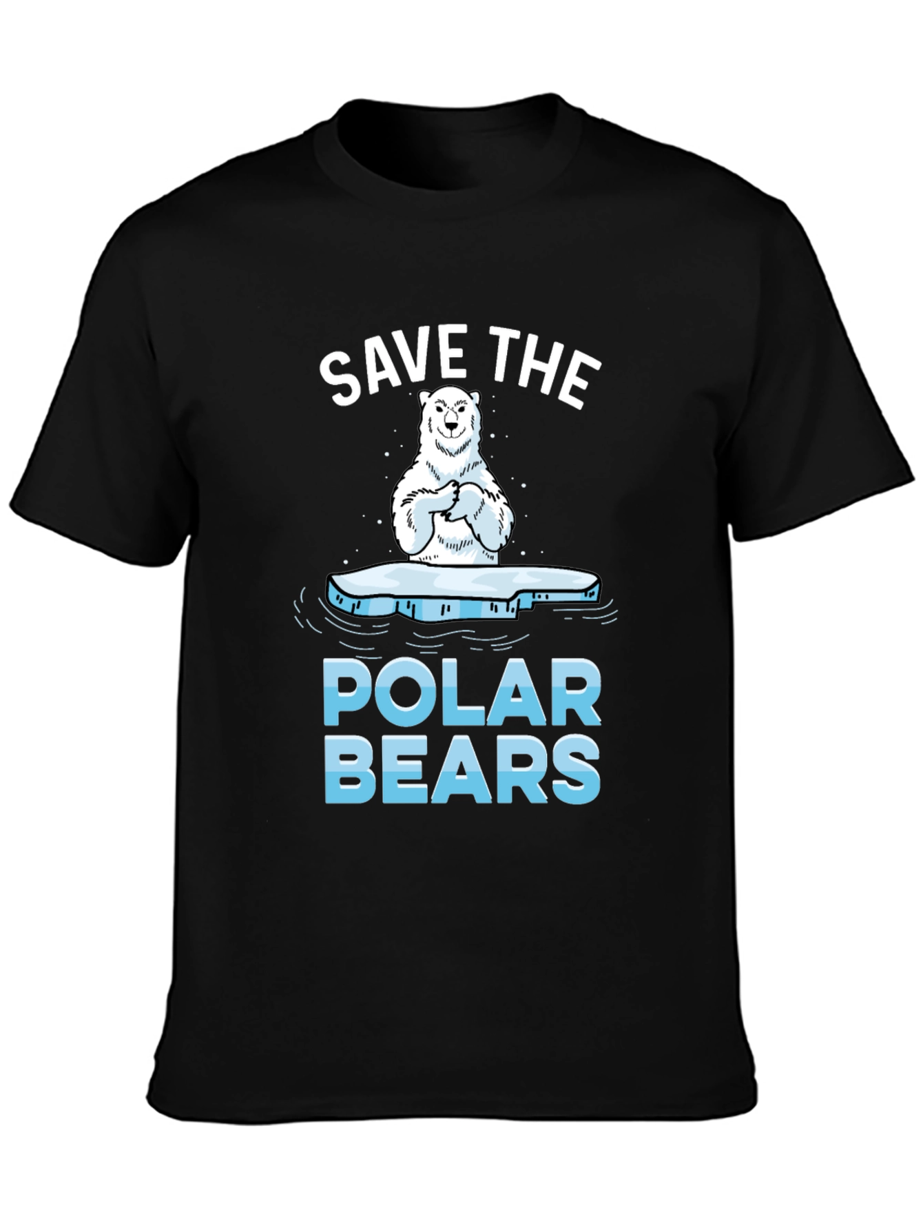 Save The Polar Bears Graphic T-Shirt