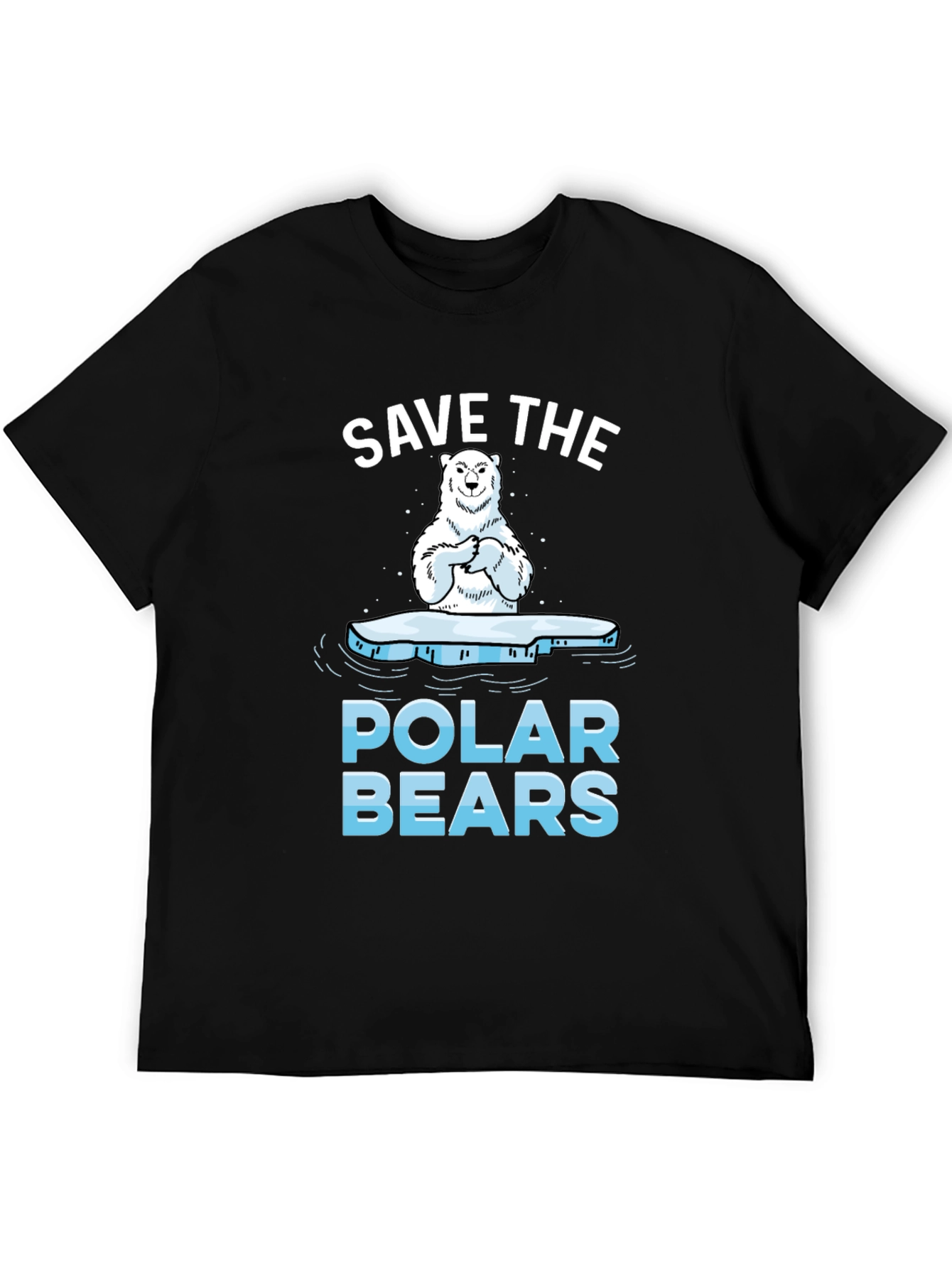 Save The Polar Bears Graphic T-Shirt