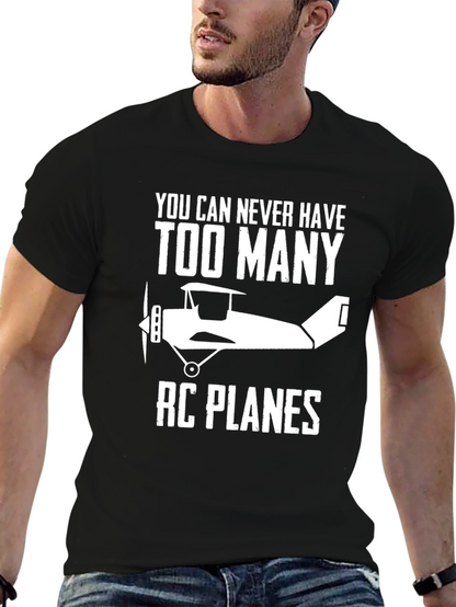 RC Planes Graphic Tee - Aviation Hobbyist T-Shirt