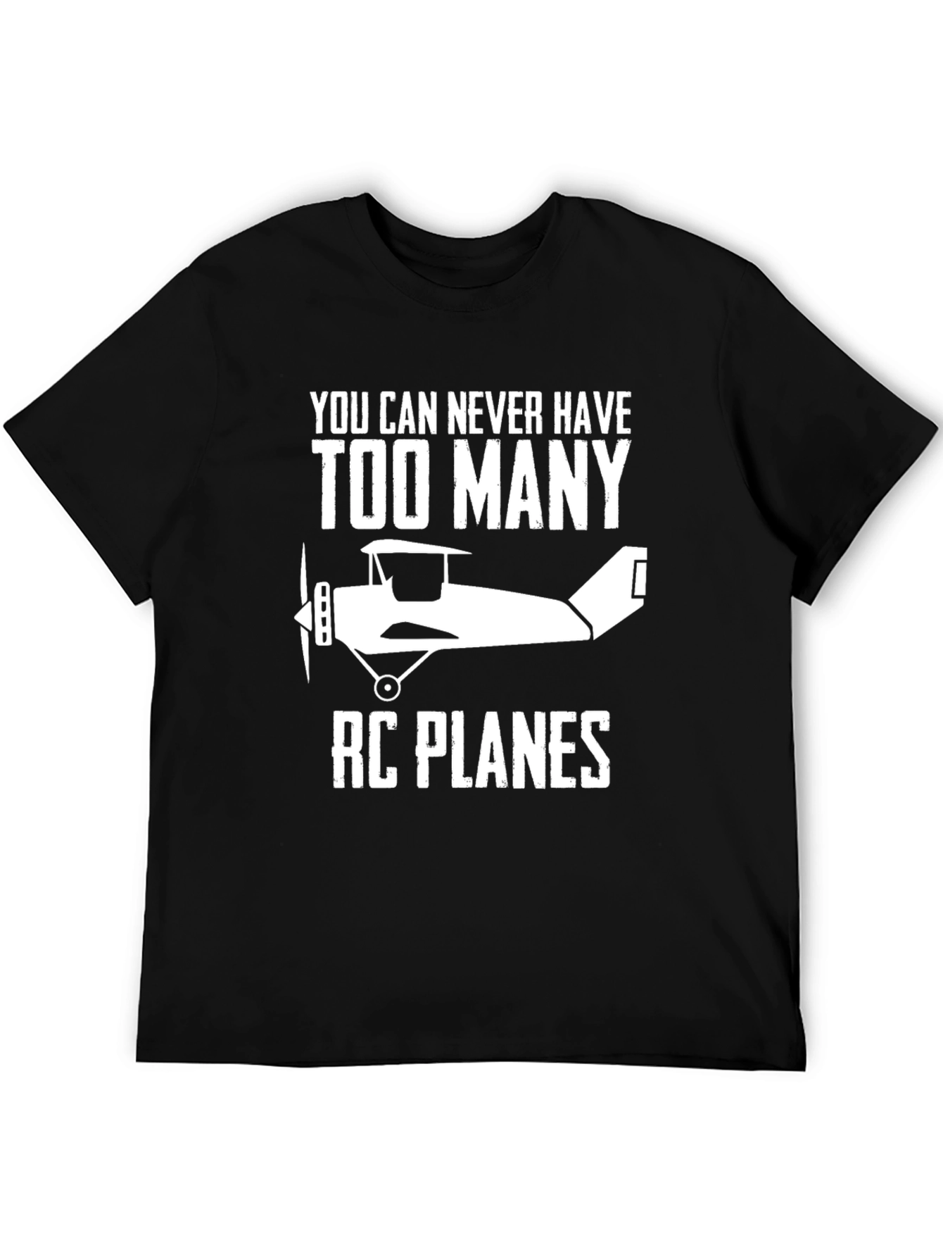 RC Planes Graphic Tee - Aviation Hobbyist T-Shirt