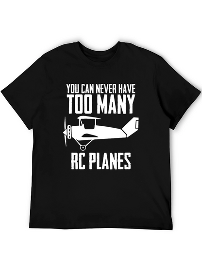RC Planes Graphic Tee - Aviation Hobbyist T-Shirt