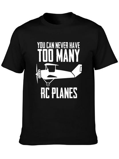RC Planes Graphic Tee - Aviation Hobbyist T-Shirt