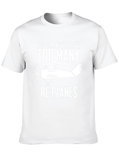 RC Planes Graphic Tee - Aviation Hobbyist T-Shirt