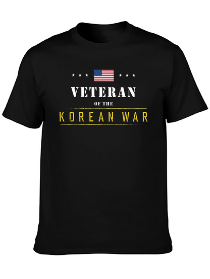 Korean War Veteran Graphic T-Shirt