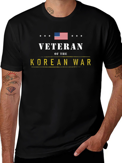 Korean War Veteran Graphic T-Shirt