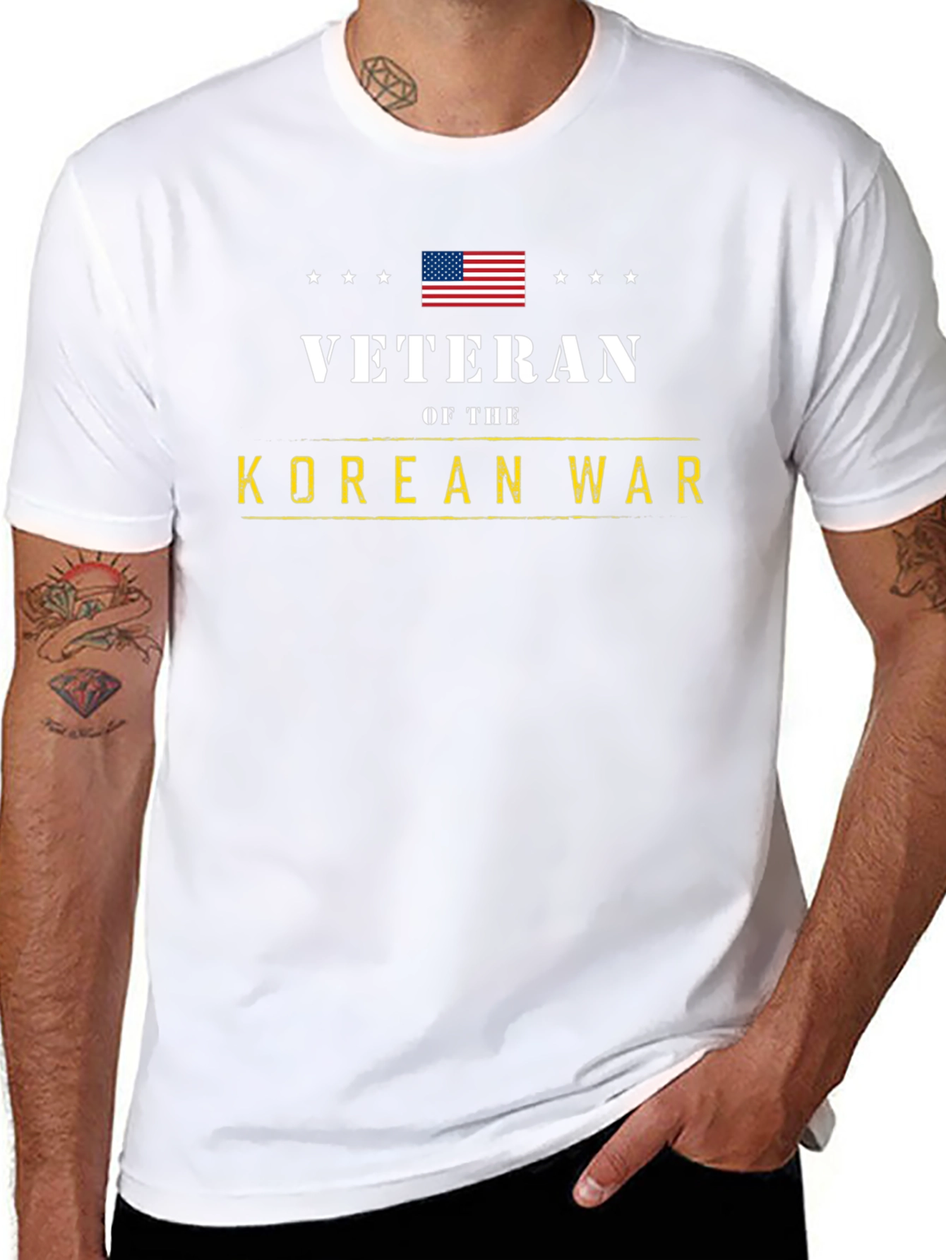 Korean War Veteran Graphic T-Shirt