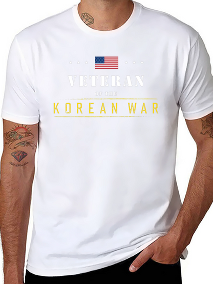 Korean War Veteran Graphic T-Shirt