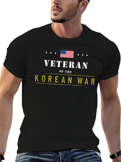 Korean War Veteran Graphic T-Shirt