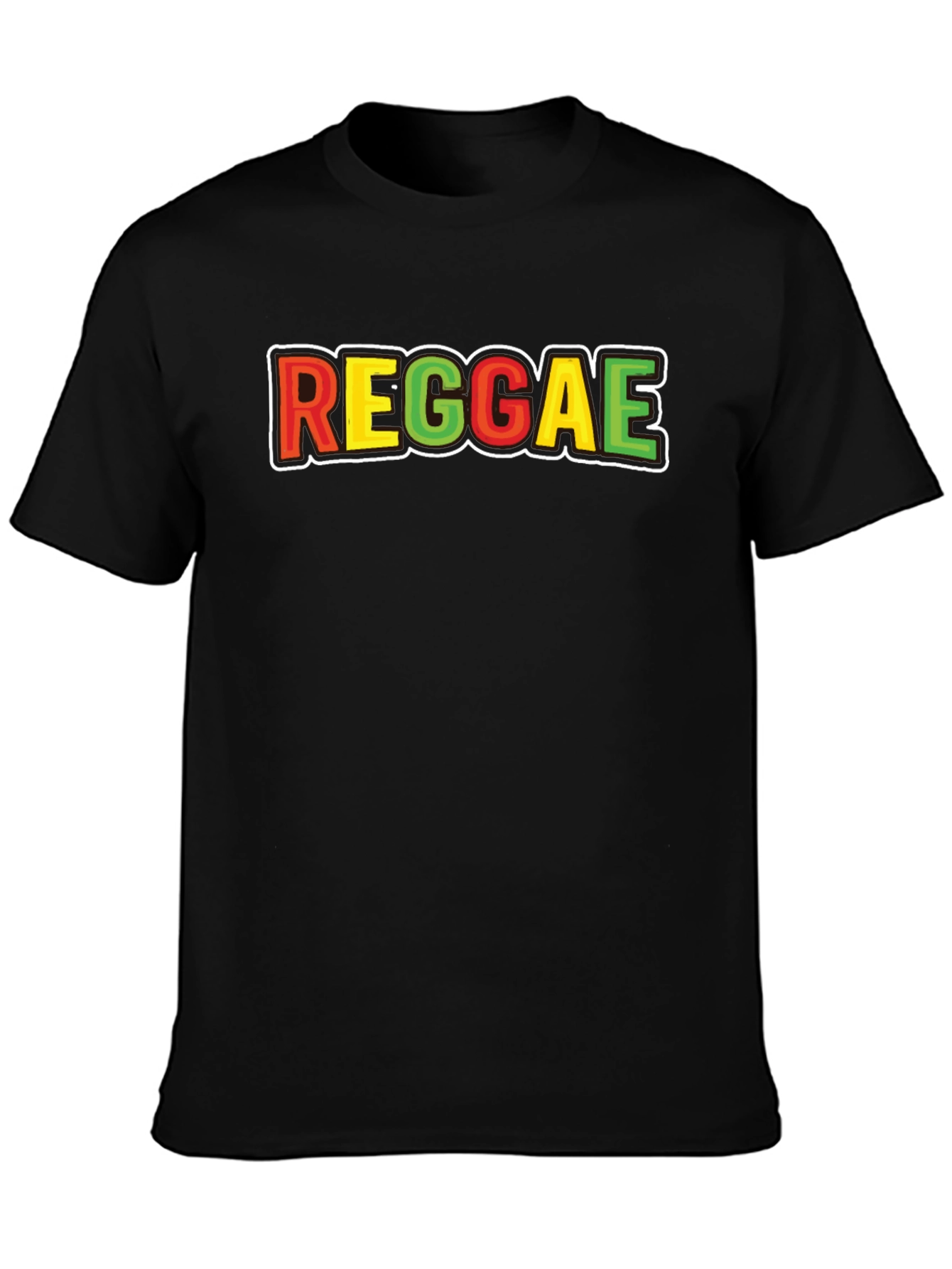 Reggae T-Shirt - Rasta Colors Graphic Tee
