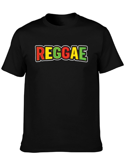 Reggae T-Shirt - Rasta Colors Graphic Tee