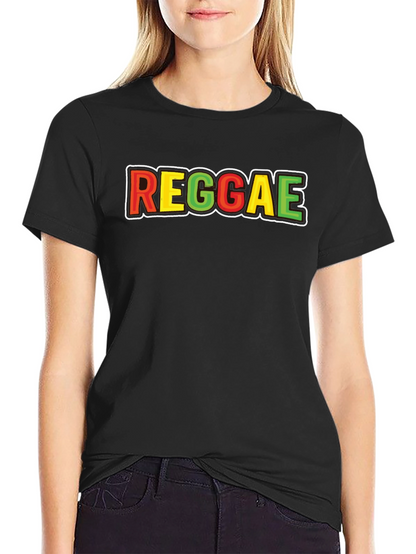 Reggae T-Shirt - Rasta Colors Graphic Tee