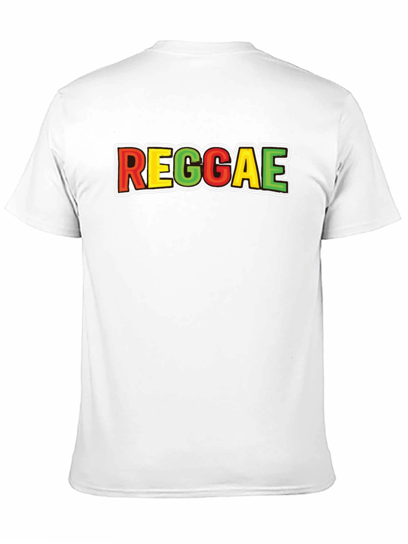 Reggae T-Shirt - Rasta Colors Graphic Tee