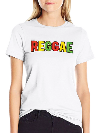 Reggae T-Shirt - Rasta Colors Graphic Tee
