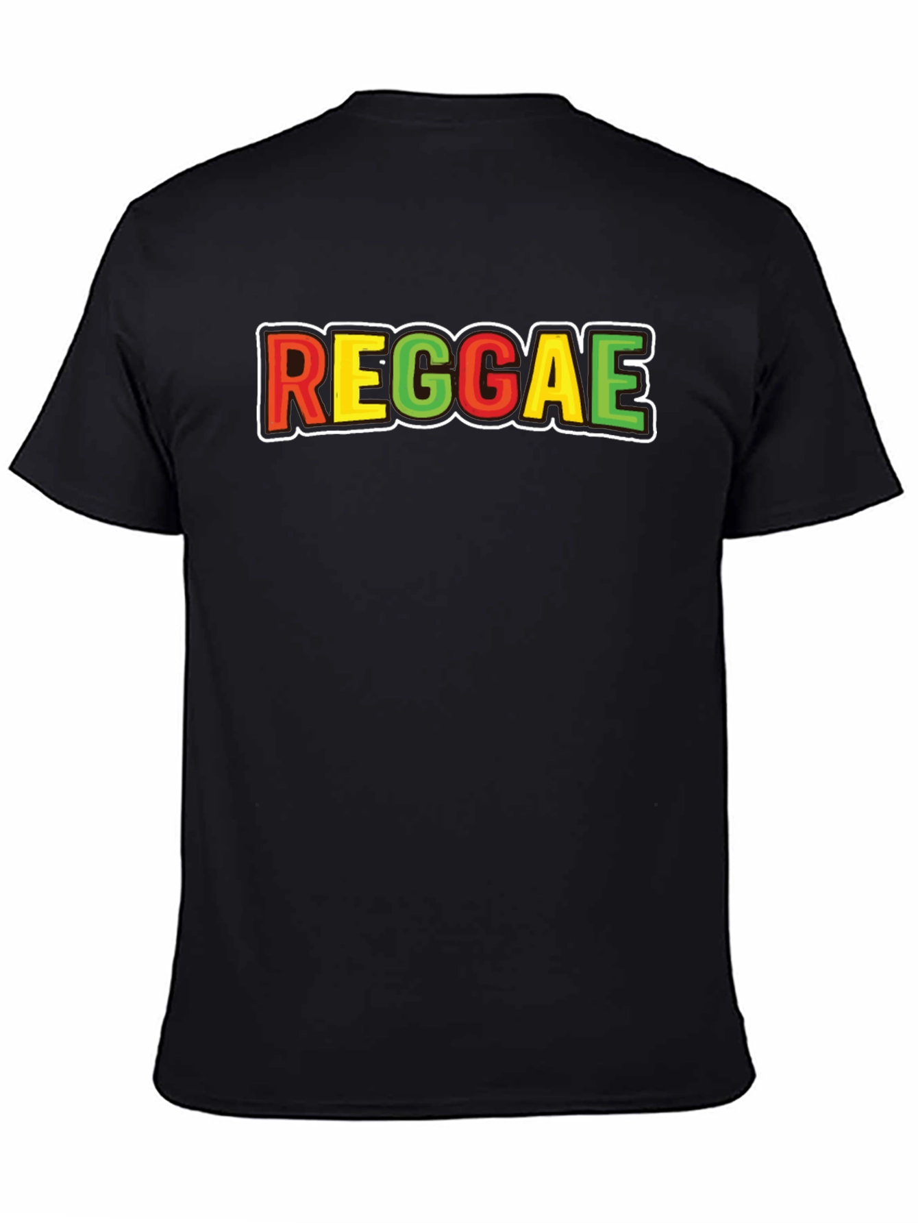 Reggae T-Shirt - Rasta Colors Graphic Tee