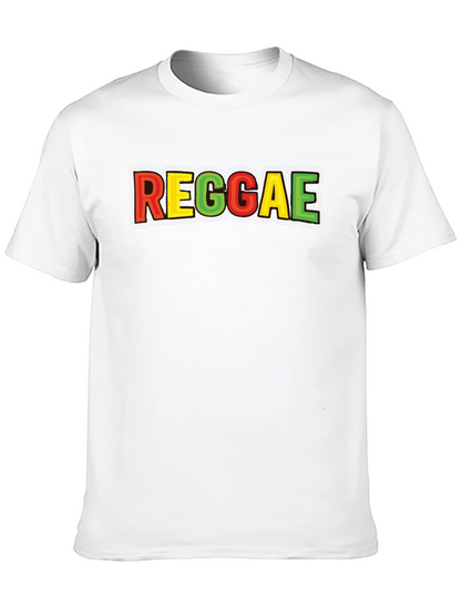 Reggae T-Shirt - Rasta Colors Graphic Tee